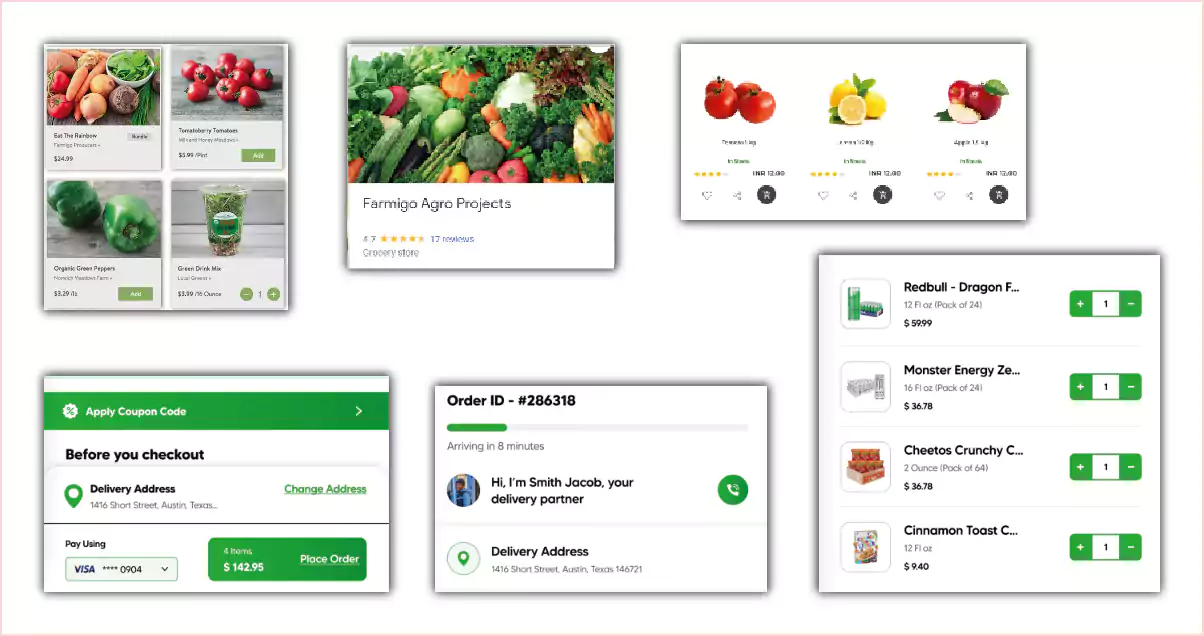 Significance of Farmingo grocery delivery app scraping