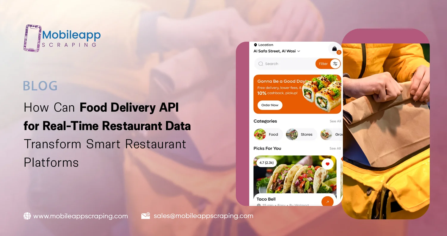 Food Delivery API for Real-Time Restaurant Data