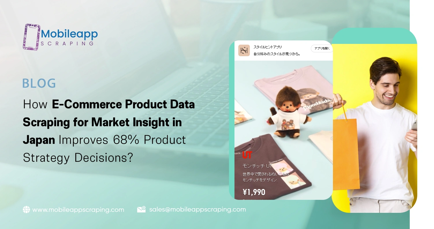 How E-Commerce Product Data Scraping for Market Insight in Japan Improves 68% Product Strategy Decisions?