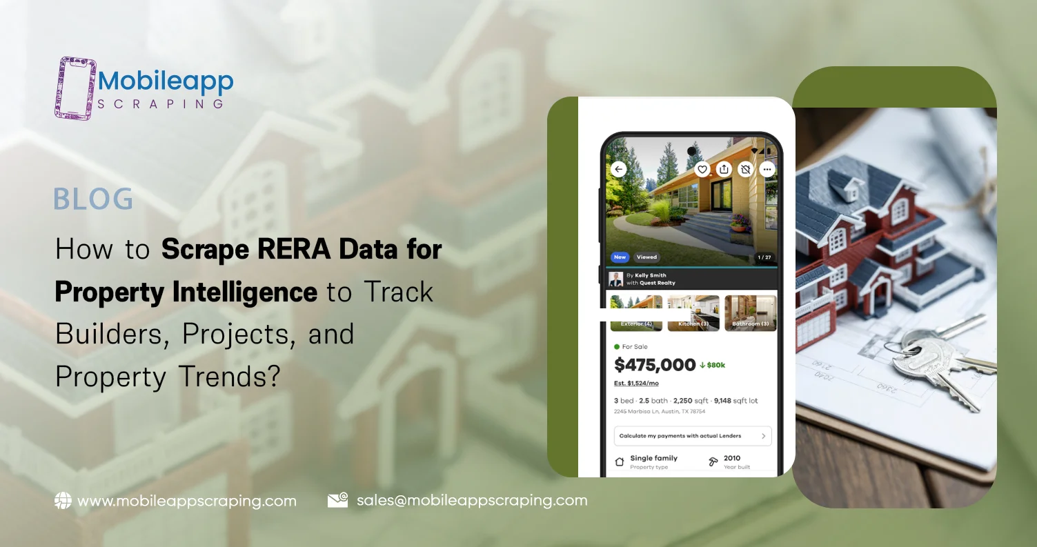 Scrape RERA Data for Property Intelligence