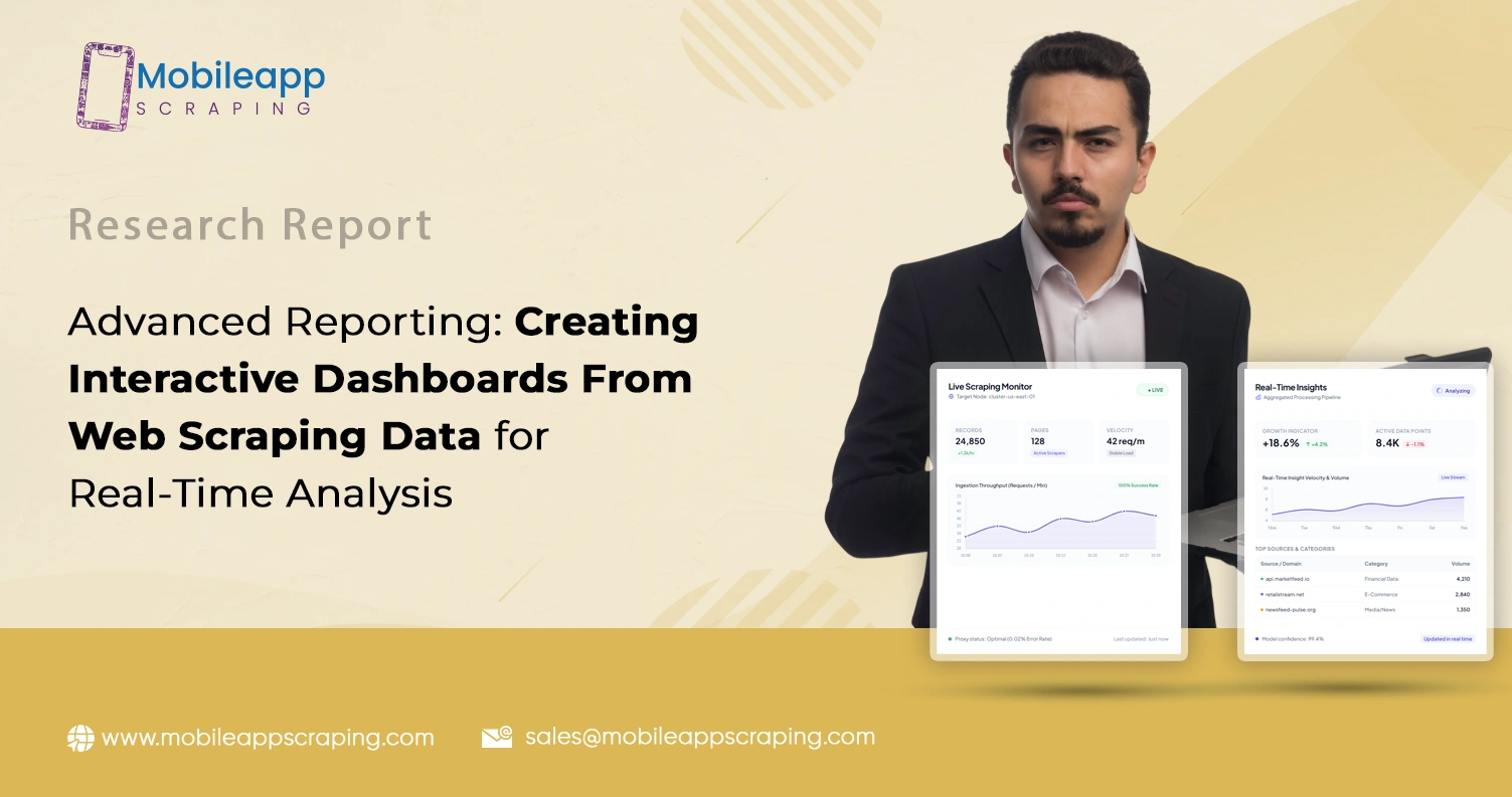 Creating Interactive Dashboards From Web Scraping Data