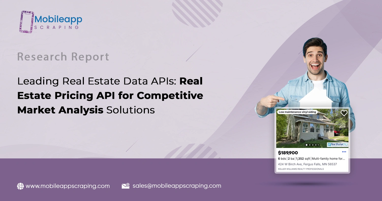 Real Estate Pricing API for Competitive Market Analysis