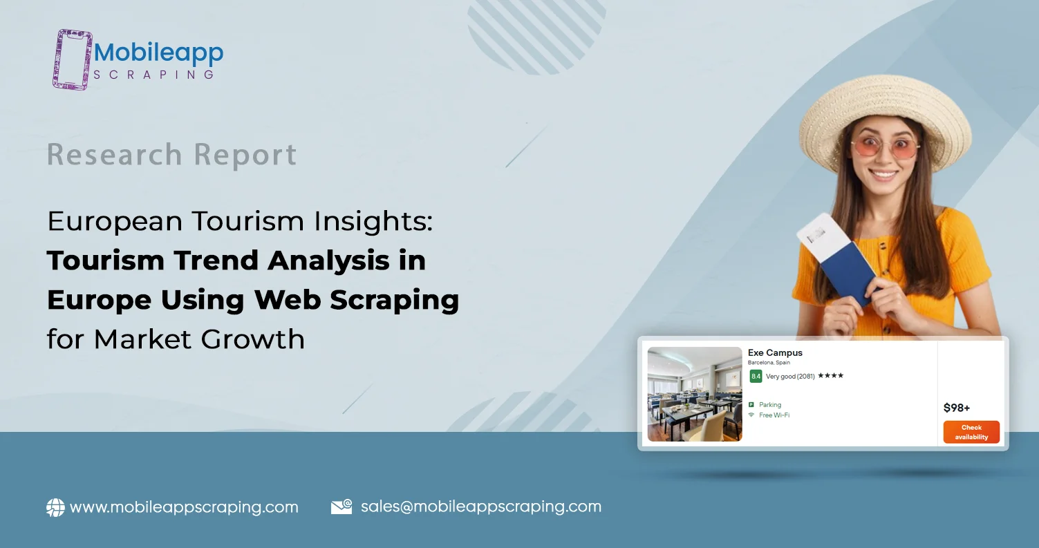 Tourism Trend Analysis in Europe Using Web Scraping