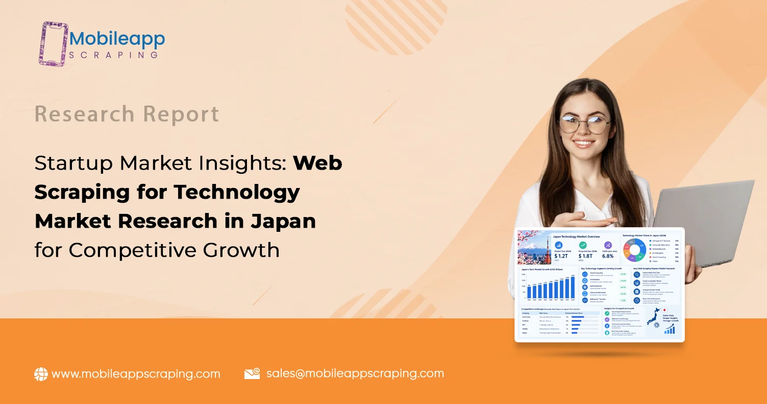 Web Scraping for Technology Market Research in Japan